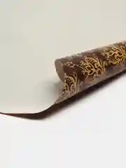 Коричневый бумага упаковочная мелованная, 70*100 см