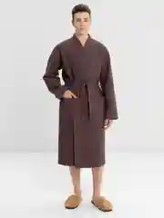 Халат банный мужской вафельный, Lilians