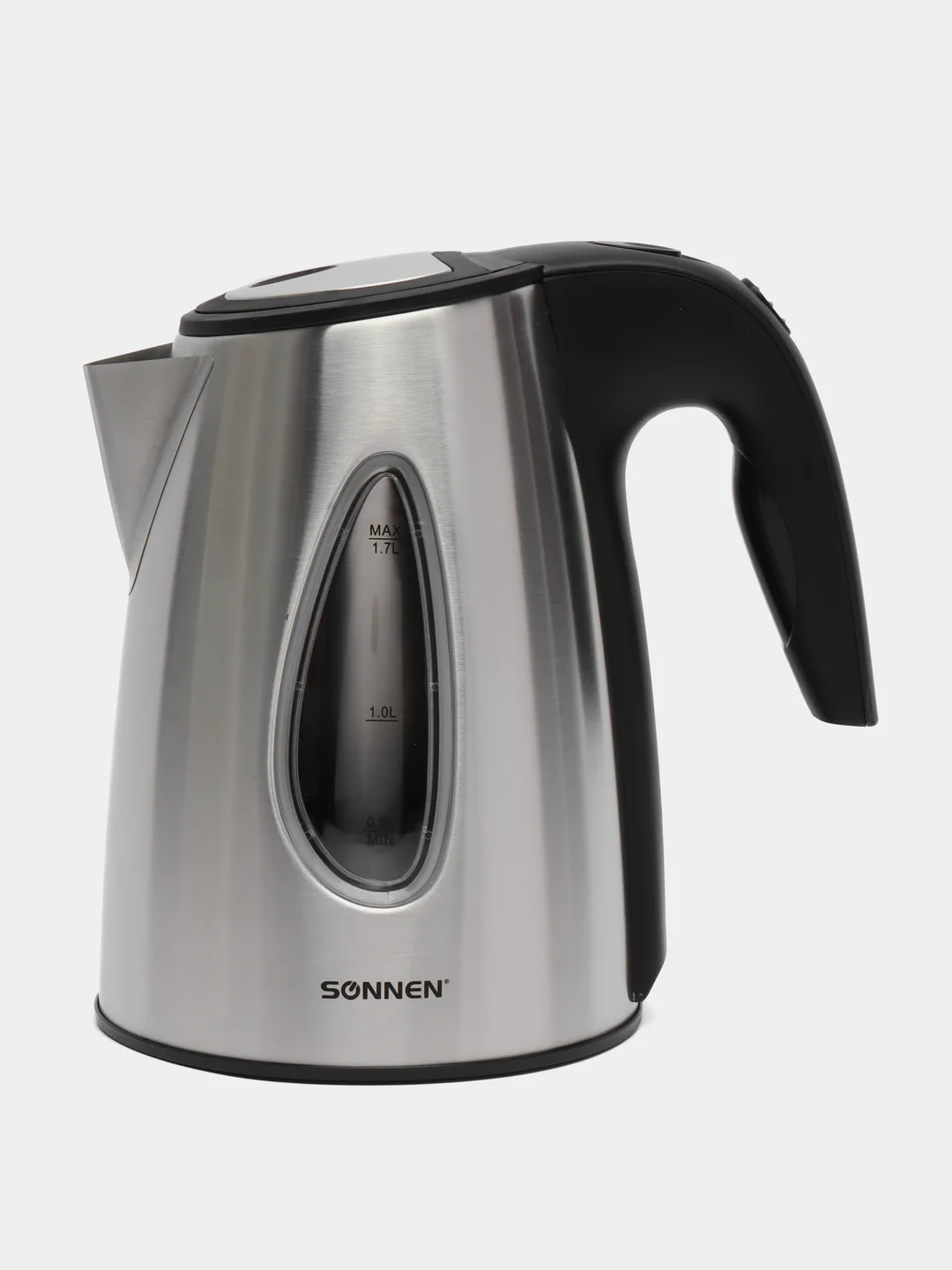 Чайник Sonnen Kt-1721, 1,7 л, 2200 Вт, закрытый нагревательный элемент, подсветка, 454347