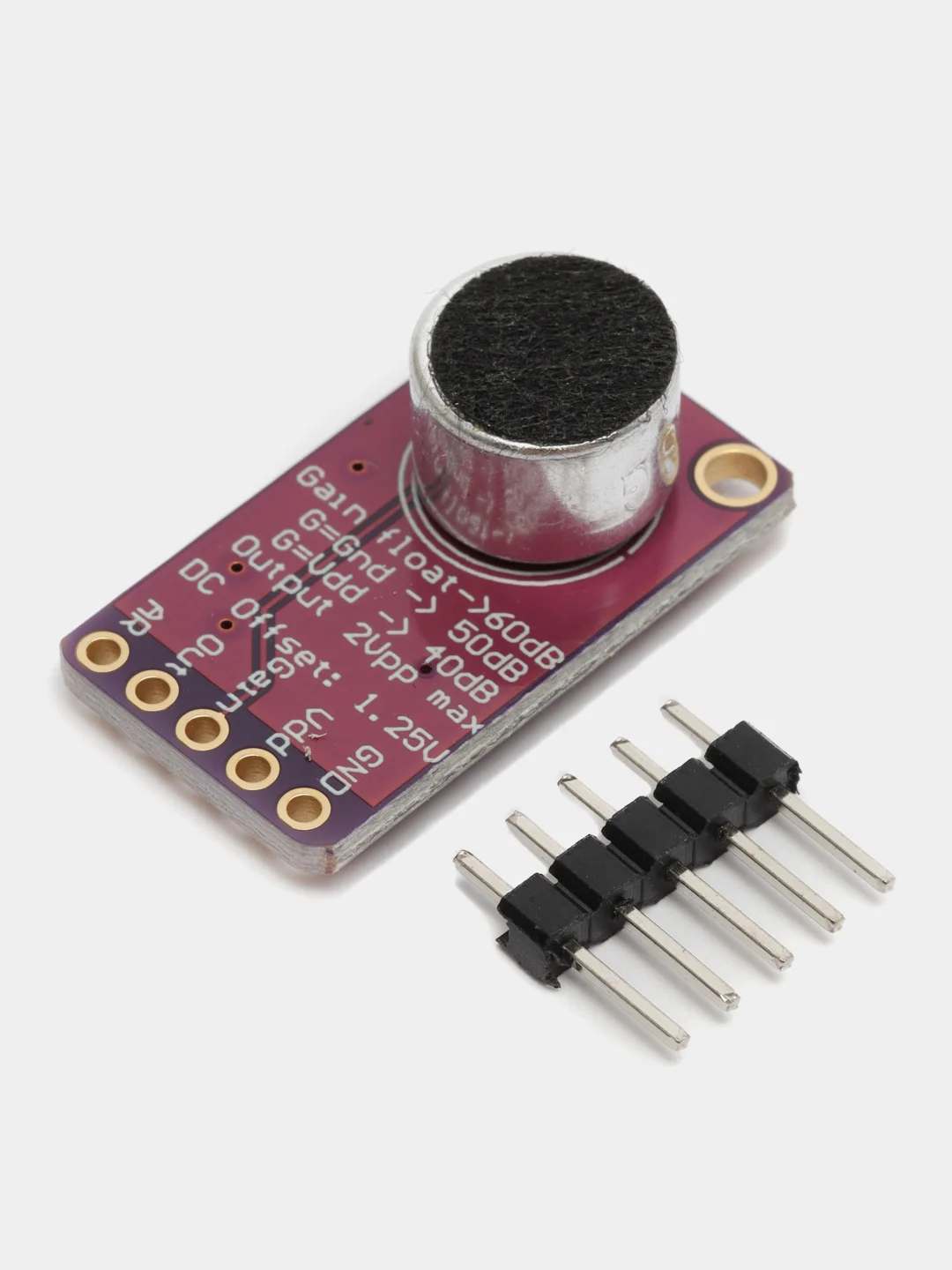 Микрофонный усилитель MAX9814