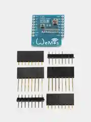 Дисплей, Плата расширения, OLED 0.66" shield, WeMos D1 mini, синий