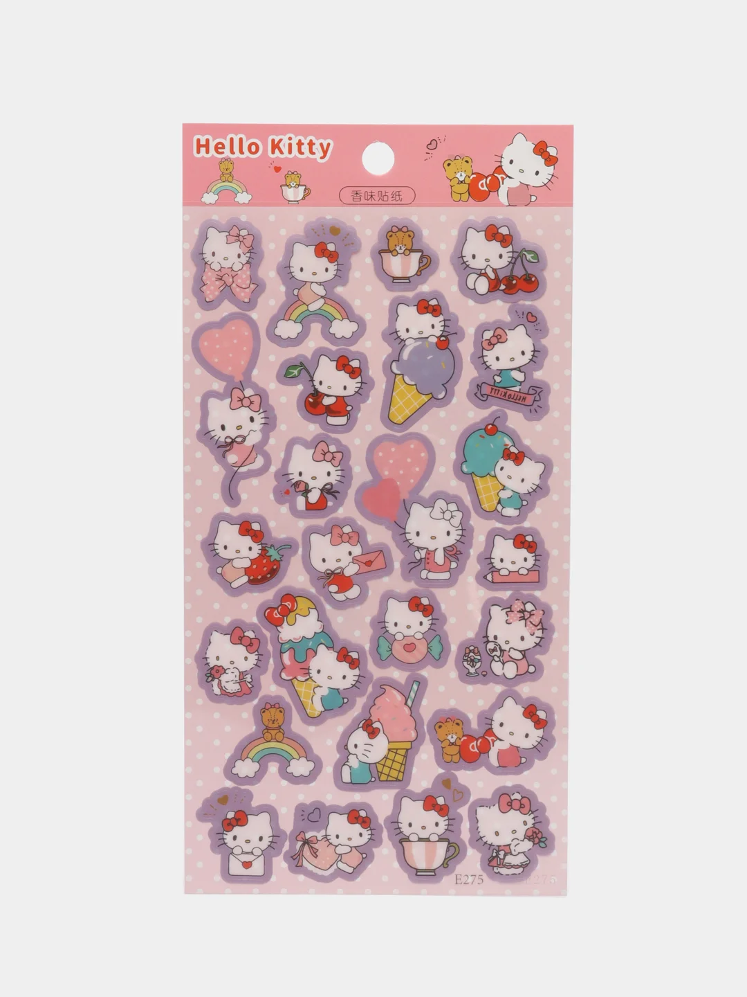 Вишнёвый наклейки для девочек Hello Kitty