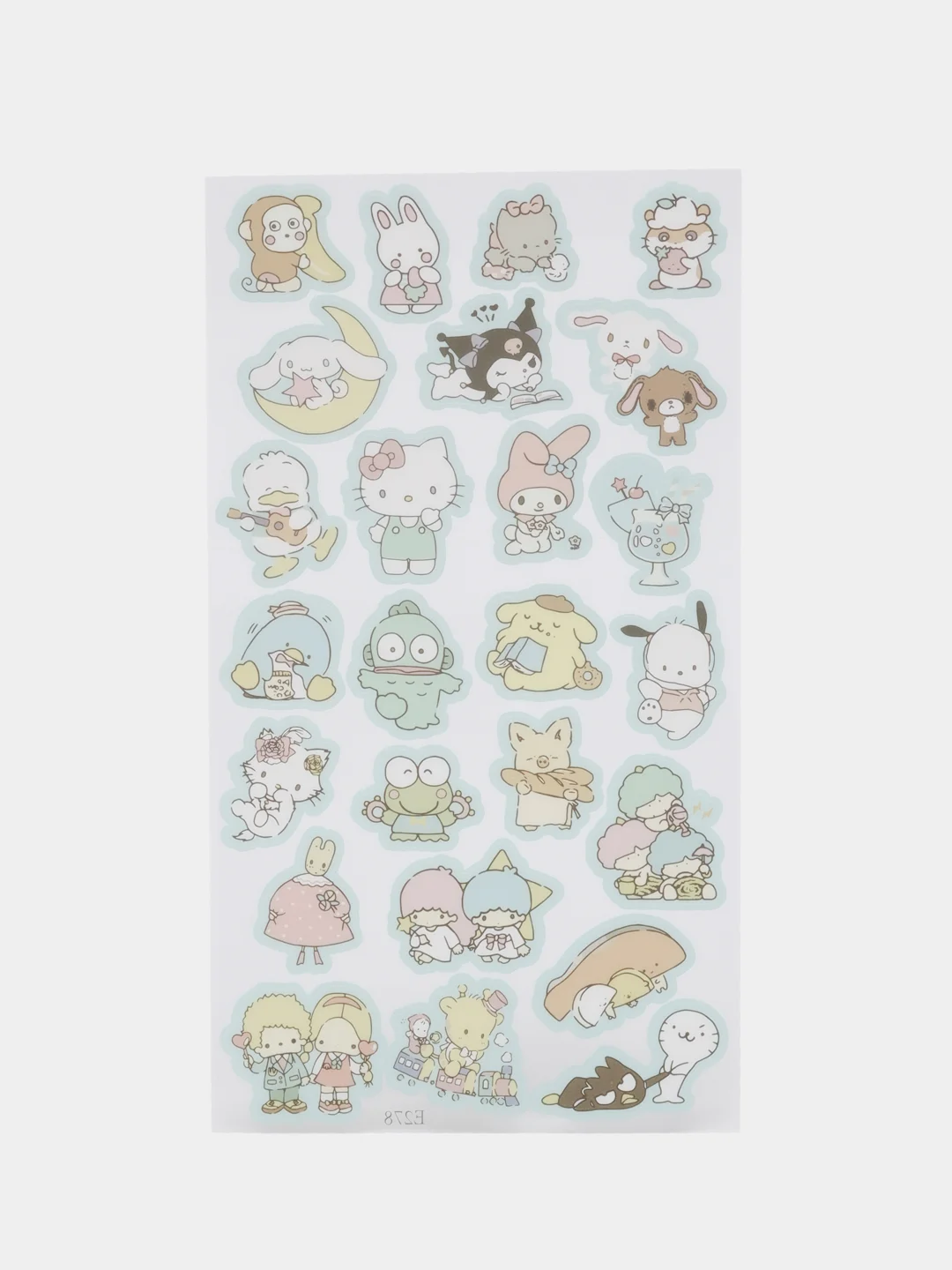 Зеленый наклейки для девочек Hello Kitty