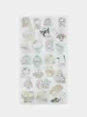 Зеленый наклейки для девочек Hello Kitty