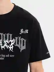 Белый футболка оверсайз мужская, черная, хлопок