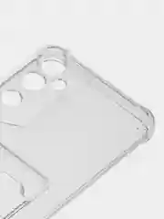 Прозрачный чехол для Tecno Pova Neo 2 Техно Пова Нео 2, прозрачный с карманом для карты
