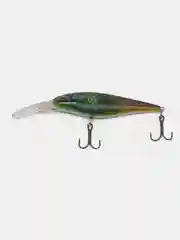 Лесной зеленый рыболовный воблер "Минноу" minnow, 8 см, 8,7 г, 8 цветов