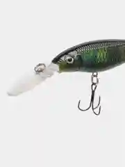 Лесной зеленый рыболовный воблер "Минноу" minnow, 8 см, 8,7 г, 8 цветов