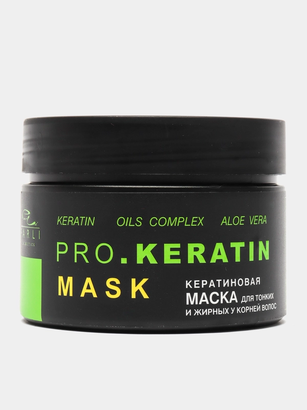 Маска для волос "Parli Cosmetics" кератиновая, 250 мл