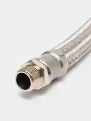 Шланг в металлооплетке Джилекс 1"П с угол 1/2"М, L=265 мм, нерж