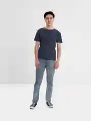Серый металлик футболка мужская