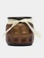 Коричневый ваза для цветов/сухоцветов, керамика