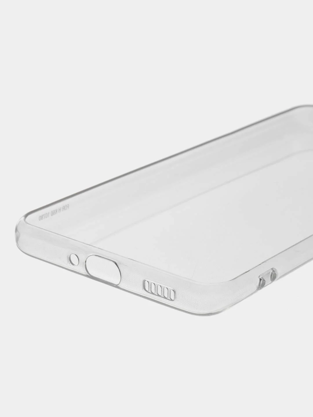 Прозрачный чехол для Xiaomi Poco F5 Pro силиконовый BROSCORP прозрачный с защитой камер/от прилипания