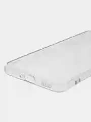 Прозрачный чехол для Xiaomi Poco F5 Pro силиконовый BROSCORP прозрачный с защитой камер/от прилипания