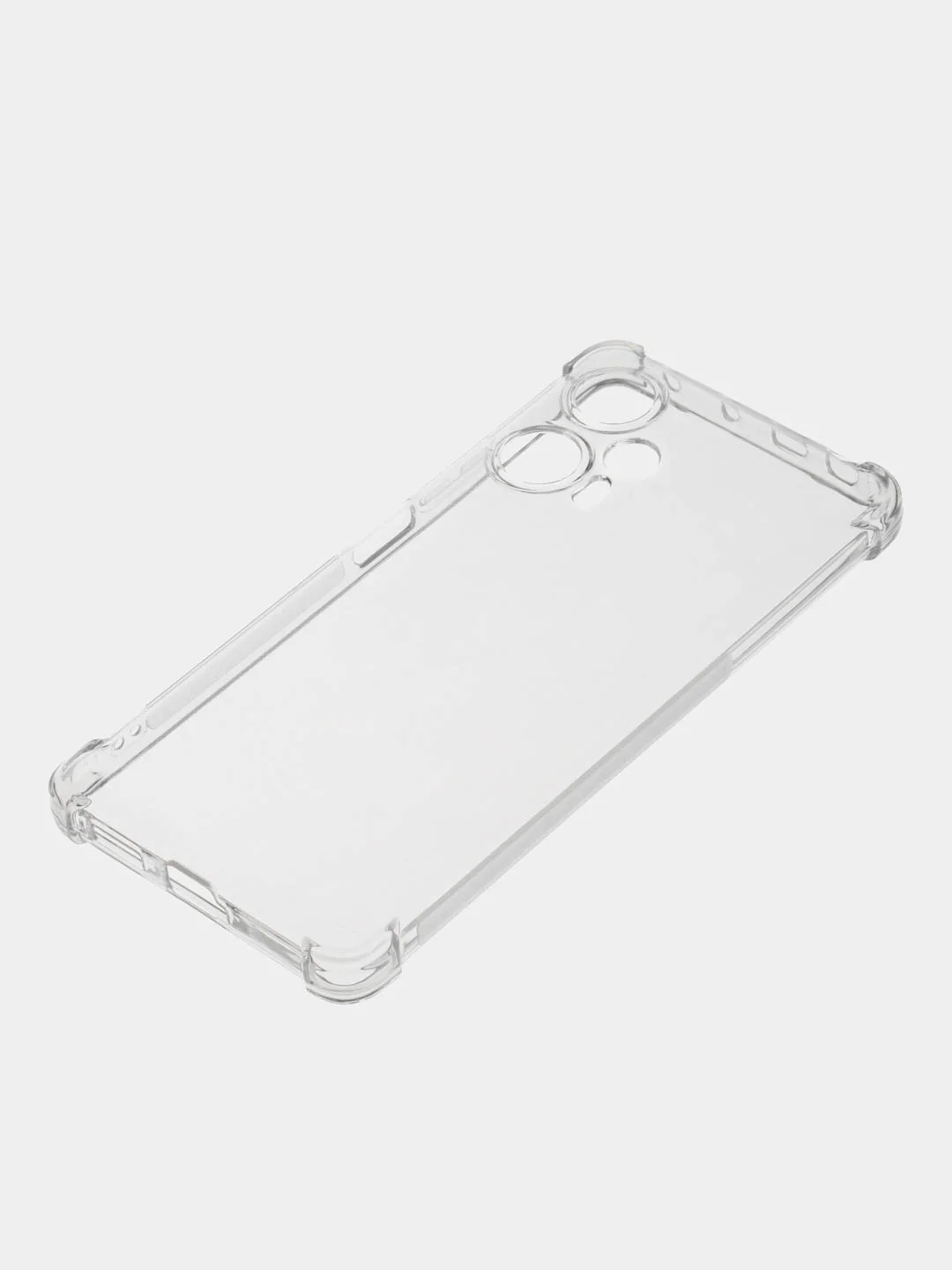 Прозрачный чехол для Xiaomi Poco F5, Redmi Note 12 Turbo противоударный силиконовый BROSCORP с углами
