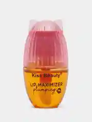 Блеск для губ с эффектом увеличения объема, Kiss Beauty