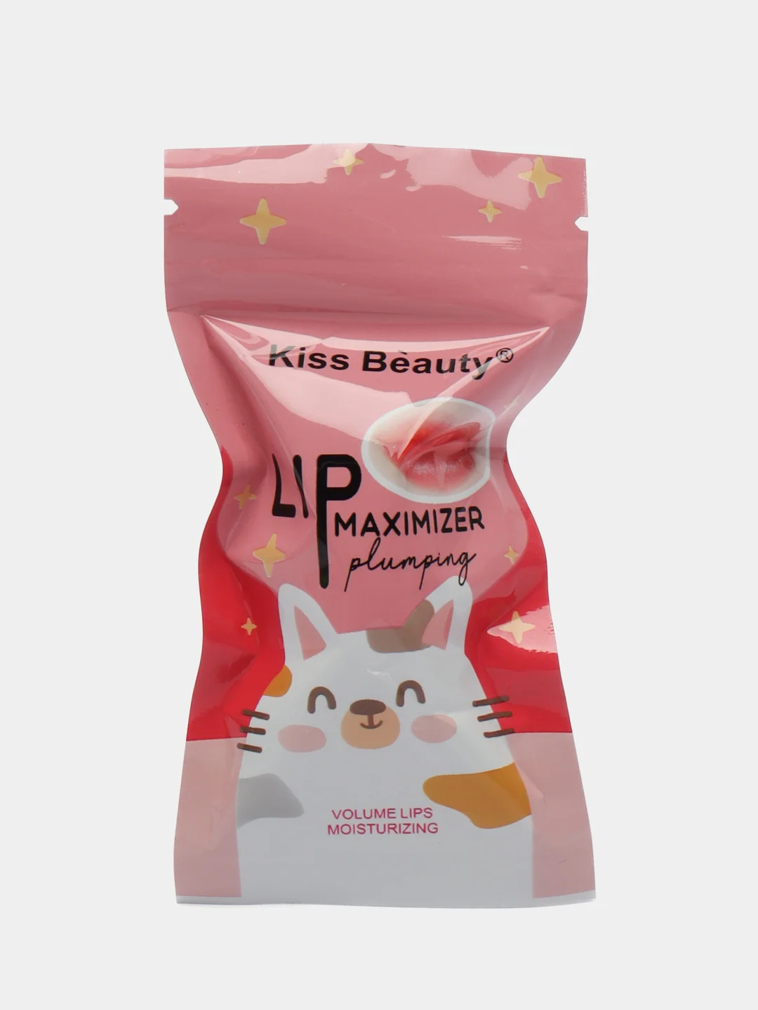Блеск для губ с эффектом увеличения объема, Kiss Beauty