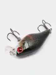 Тёмно-зелёный рыболовный воблер "Крэнк" (Crank), 3,8 см, 4 г, 5 цветов