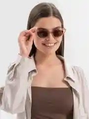 Карамельный солнцезащитные очки женские, очки cat-eye
