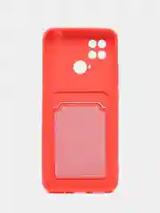 Манго чехол для Xiaomi Redmi 10C / Poco C40, Сяоми Редми 10С силиконовый, с карманом для карты