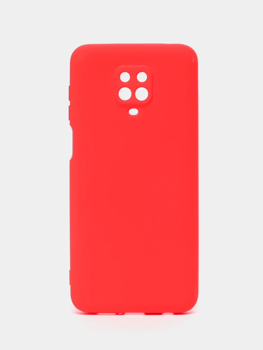 Кораллово-розовый чехол Xiaomi Redmi Note 9S / Note 9 Pro / Note 9 Pro Max, Редми Нот 9 Про Макс силиконовый