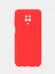Кораллово-розовый чехол Xiaomi Redmi Note 9S / Note 9 Pro / Note 9 Pro Max, Редми Нот 9 Про Макс силиконовый