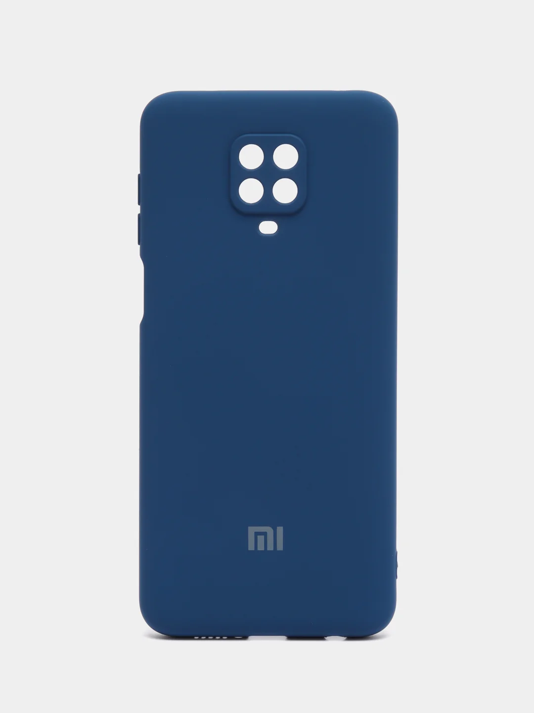 Синий меланж чехол Xiaomi Redmi Note 9S / Note 9 Pro / Note 9 Pro Max, Редми Нот 9 Про Макс силиконовый