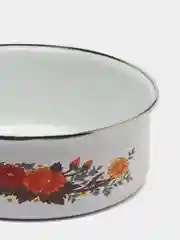 Набор эмалированных салатников с крышками, 3 штуки - 600 мл, 850 мл, 1250 мл