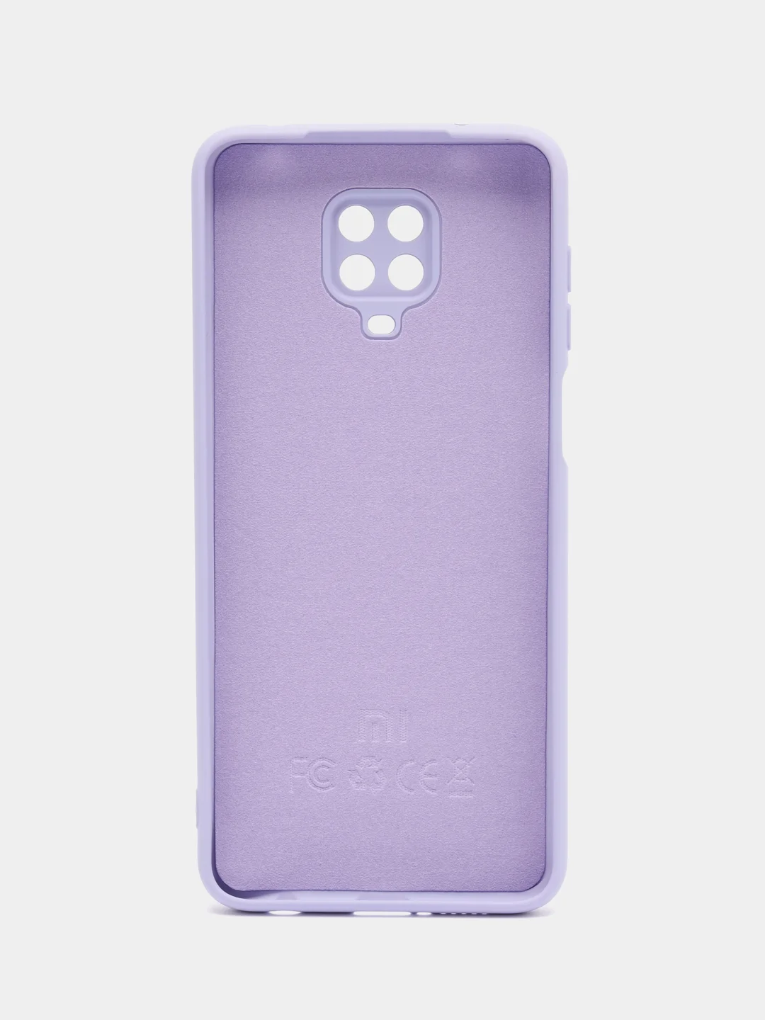 Фиолетовый чехол Xiaomi Redmi Note 9S / Note 9 Pro / Note 9 Pro Max, Редми Нот 9 Про Макс силиконовый
