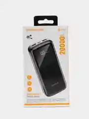 Внешний аккумулятор Borofone BJ17A, power bank, 20000 mAh, с цифровым дисплеем