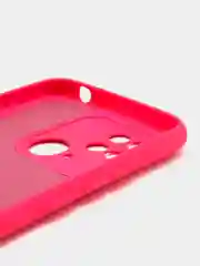 Кораллово-розовый чехол силиконовый для Xiaomi Redmi 10C / Poco C40, Сяоми Редми 10С / Поко С40