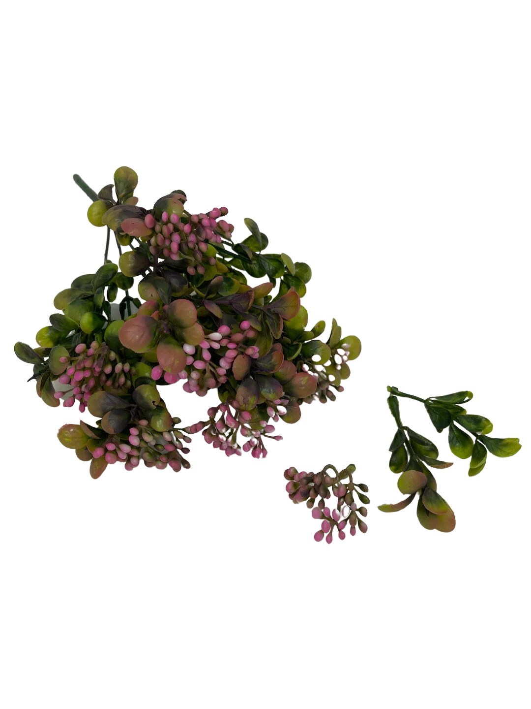 Каланхоэ, ягоды, искусственная зелень, букет, эвкалипт, декор для дома, осока