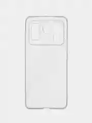 Прозрачный силиконовый чехол Rosco для Xiaomi Mi 11 Ultra с защитой камер и от прилипания