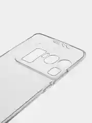 Прозрачный силиконовый чехол Rosco для Xiaomi Mi 11 Ultra с защитой камер и от прилипания