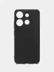 Черный чехол BROSCORP для Tecno Pop 7/7 Pro/Spark Go 2023, матовый, силиконовый, тонкий