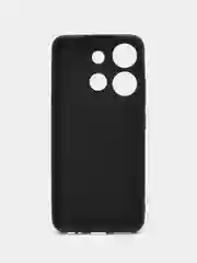 Черный чехол BROSCORP для Tecno Pop 7/7 Pro/Spark Go 2023, матовый, силиконовый, тонкий