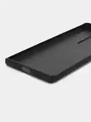 Черный чехол ROSCO для Vivo V27 матовый силиконовый тонкий, бортик вокруг камер
