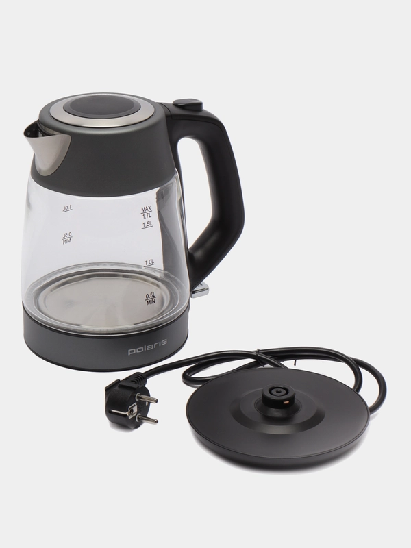 Электрочайник Polaris PWK 1760CGL, графит