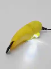 Желтый пылесос для клавиатуры