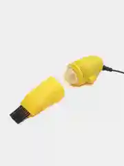 Желтый пылесос для клавиатуры
