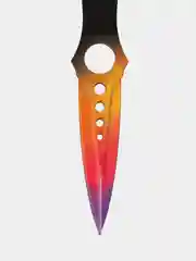 Красный деревянный скелетный нож / игрушечное оружие, сувенир / кс го