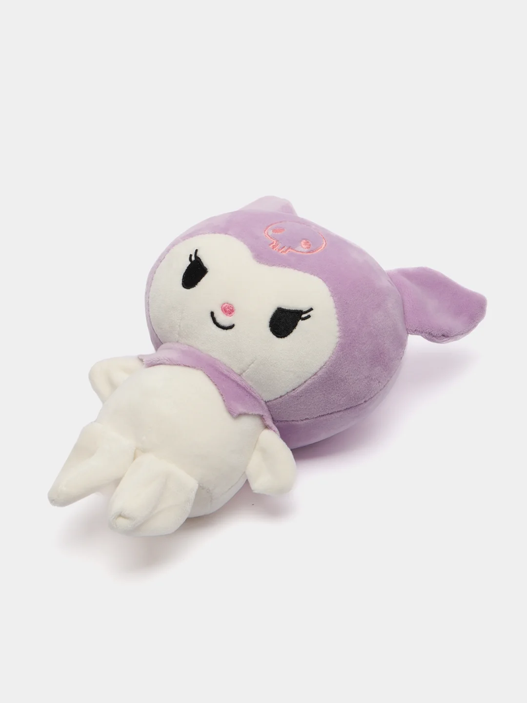 Розовый аниме игрушка Куроми, Хелло Китти, Kuromi, мягкая игрушка, обнимашка, 20 см