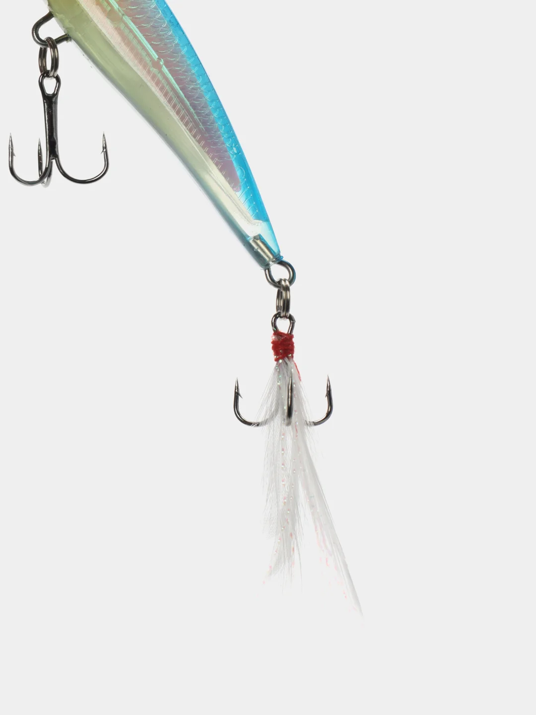 Голубой воблер для рыбалки Minnow, 9 см, 8 г