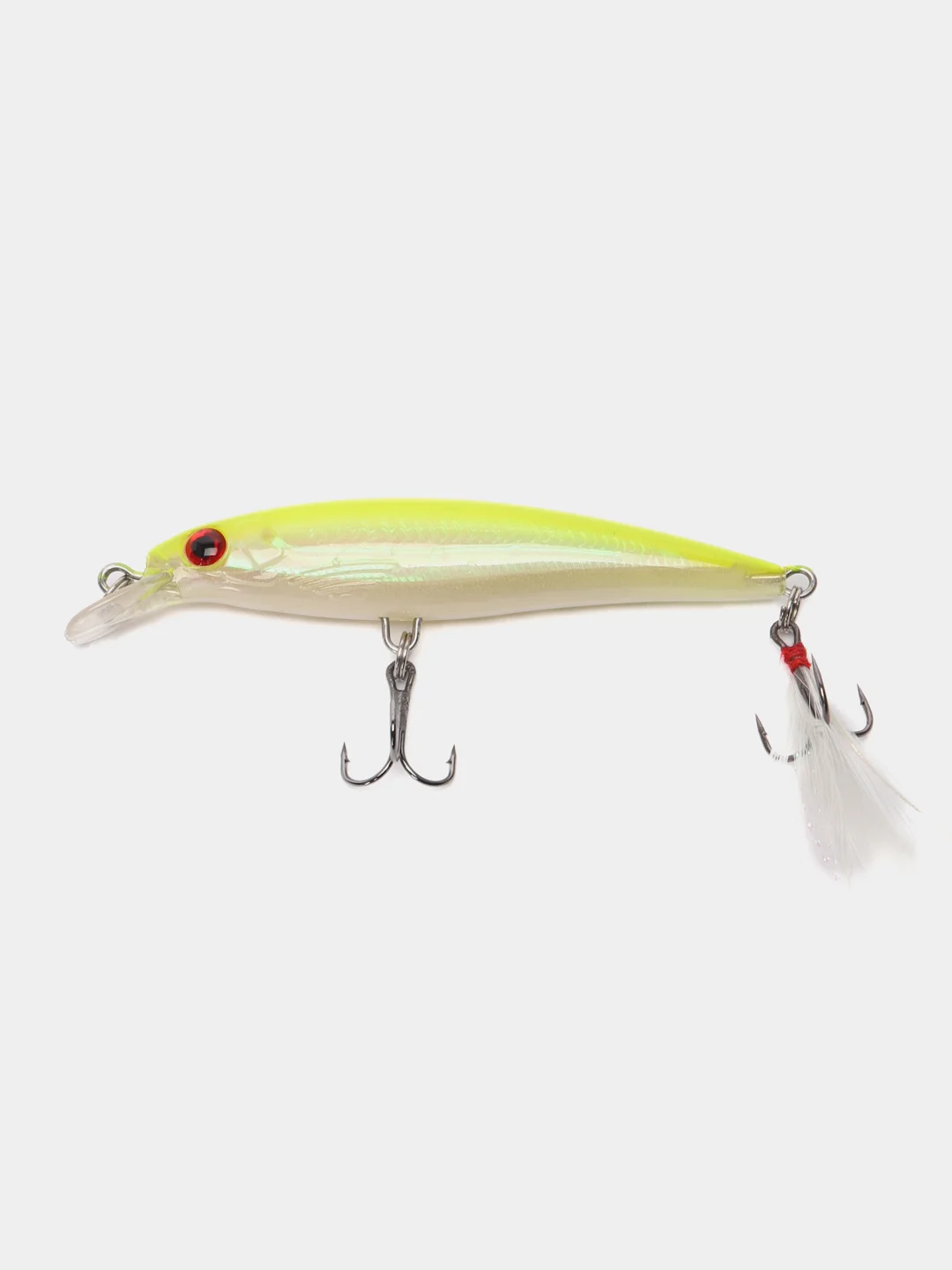Лимонный воблер для рыбалки Minnow, 9 см, 8 г
