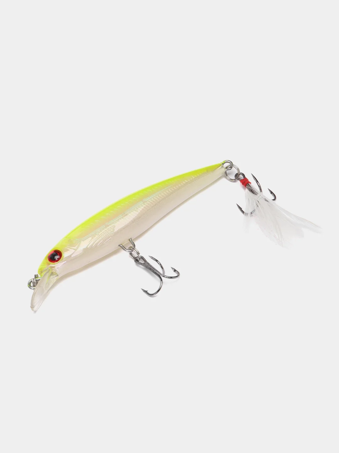 Лимонный воблер для рыбалки Minnow, 9 см, 8 г