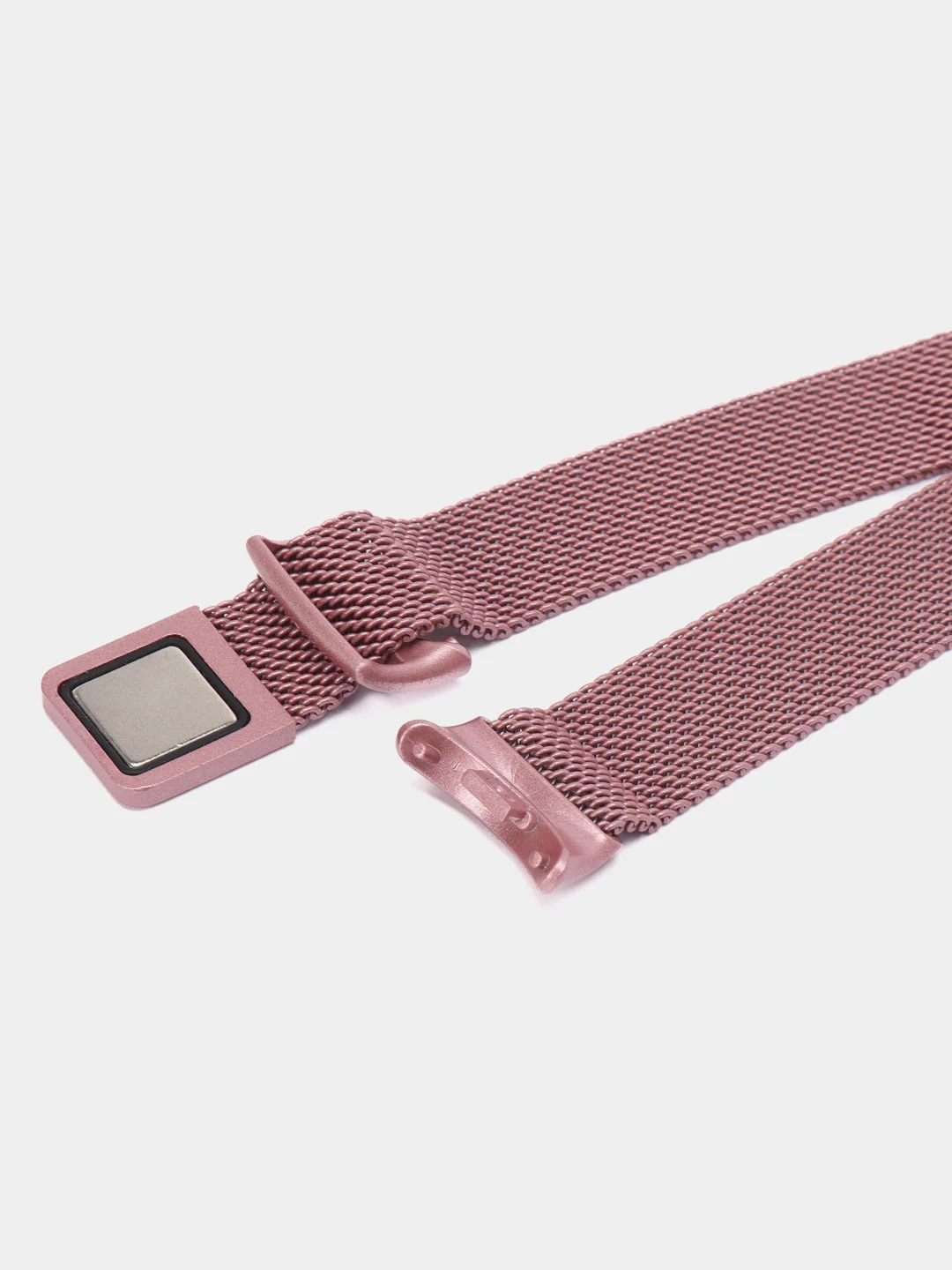Розовый металлический ремешок Миланская петля для фитнес-браслета Xiaomi Mi Band 8