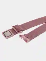 Розовый металлический ремешок Миланская петля для фитнес-браслета Xiaomi Mi Band 8