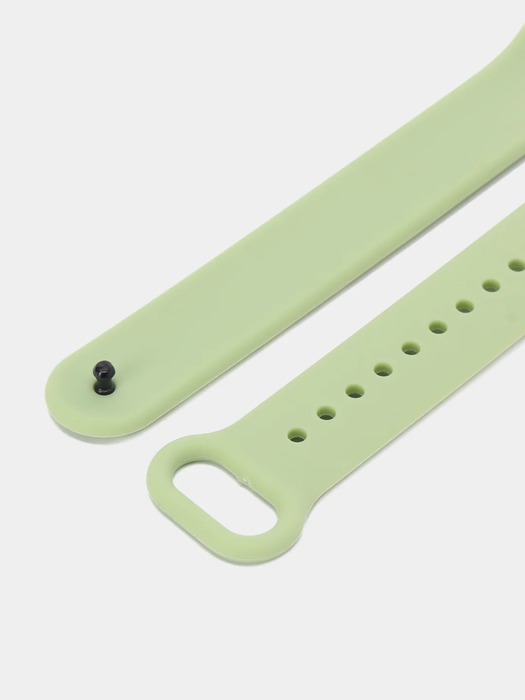 Мятный силиконовый ремешок с металлическим креплением для Xiaomi Mi Band 8