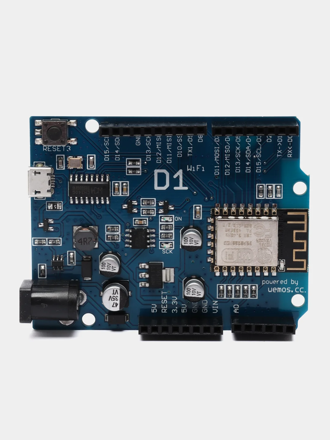 WeMos D1 R2 WiFi, ESP-12E