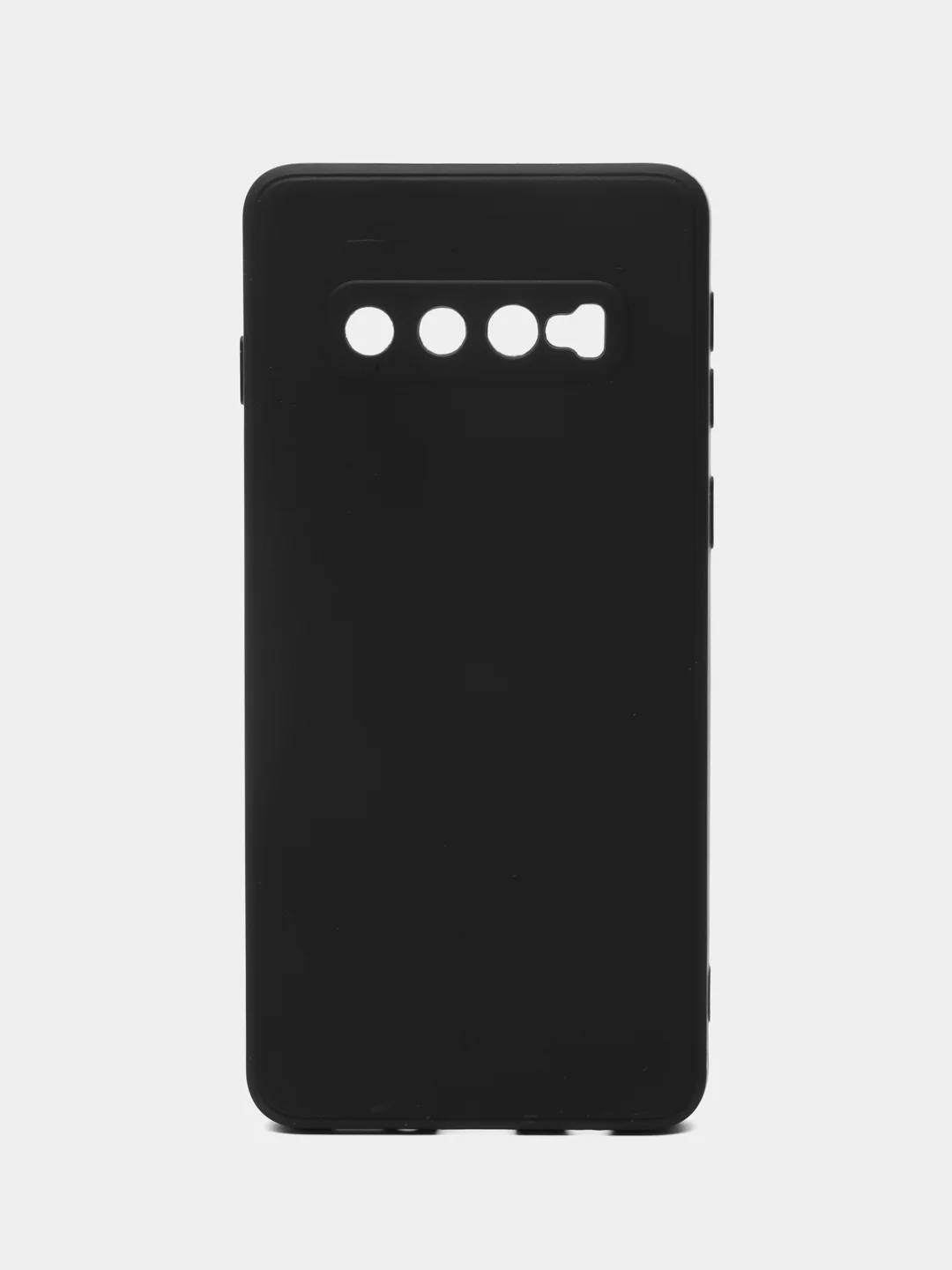 Угольный чехол Samsung Galaxy S10, Самсунг Галакси С10 силиконовый цветной матовый